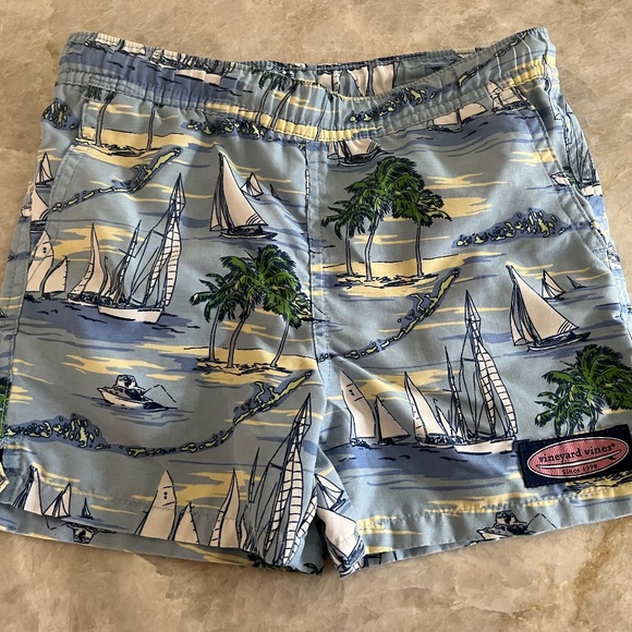 Vineyard Vines Regatta Swim Trunks - Picture 1 of 4